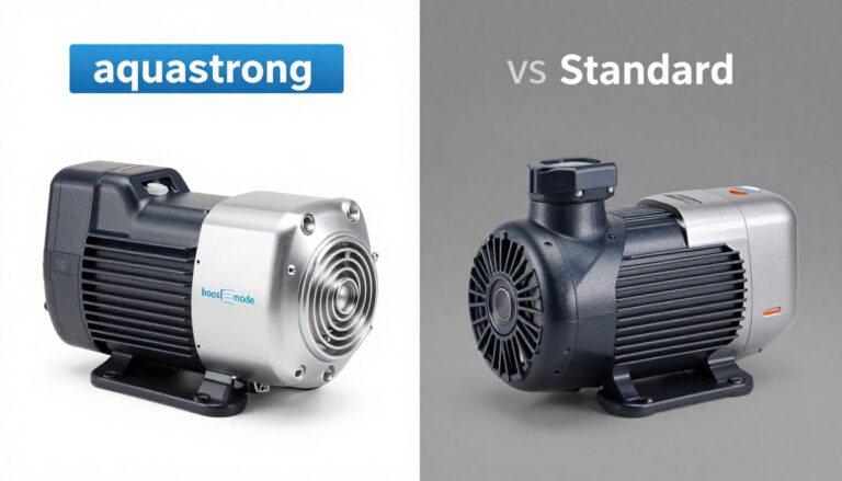 aquastrong booost mode vs standard